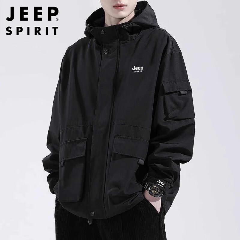 JEEP SPIRIT Men's Autumn Winter Casual Jacket