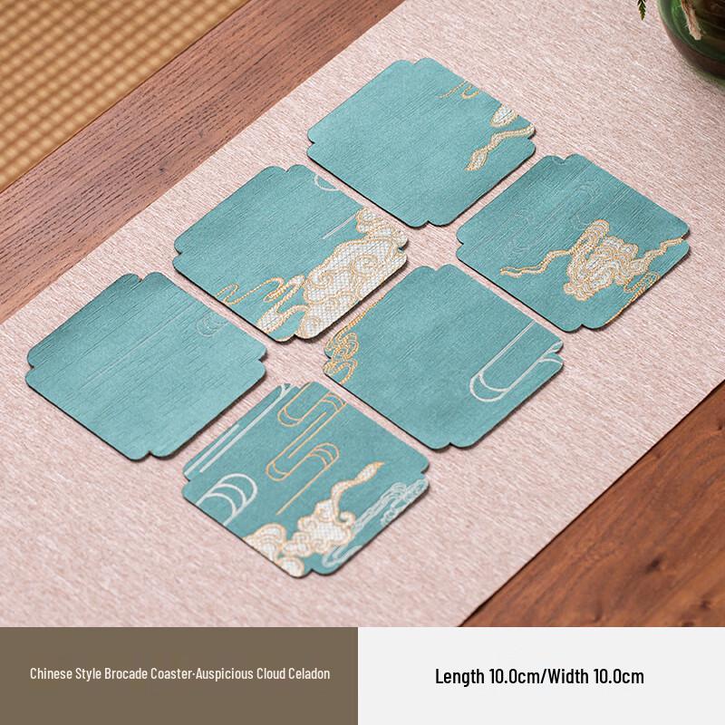 Zhinianhua Zen Style Double-Sided Tea Coaster Set