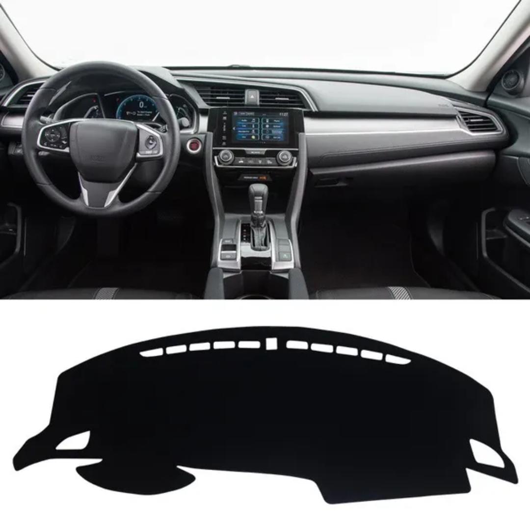 

Для Ho/nda Ci/vic 10th 2016 2017 2018 2019 коврик для приборной панели автомобиля, коврик для защиты от света, козырек от солнца LHD чёрный