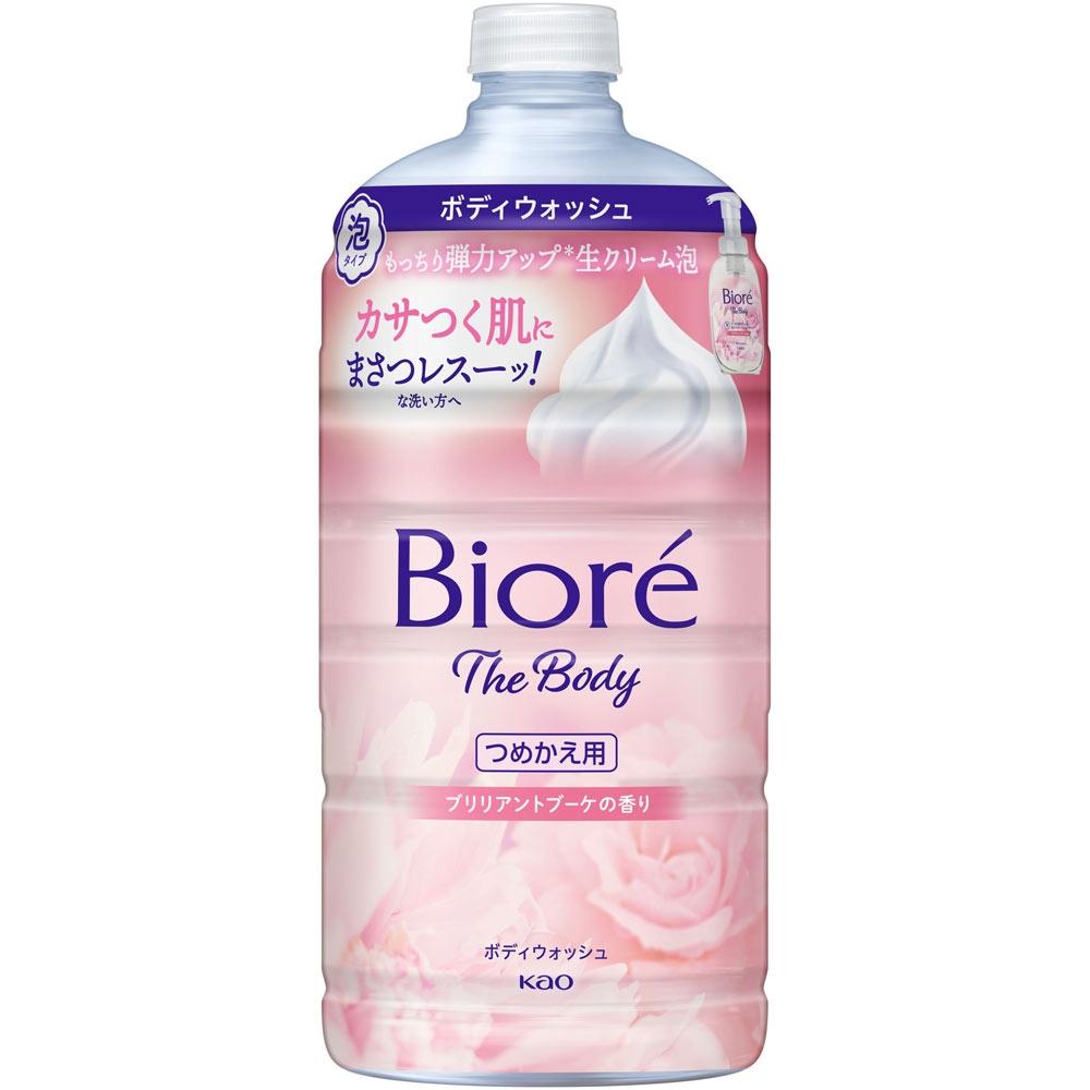 Kao Biore Body Whipped Type Brilliant Bouquet Scent Refill 780ml