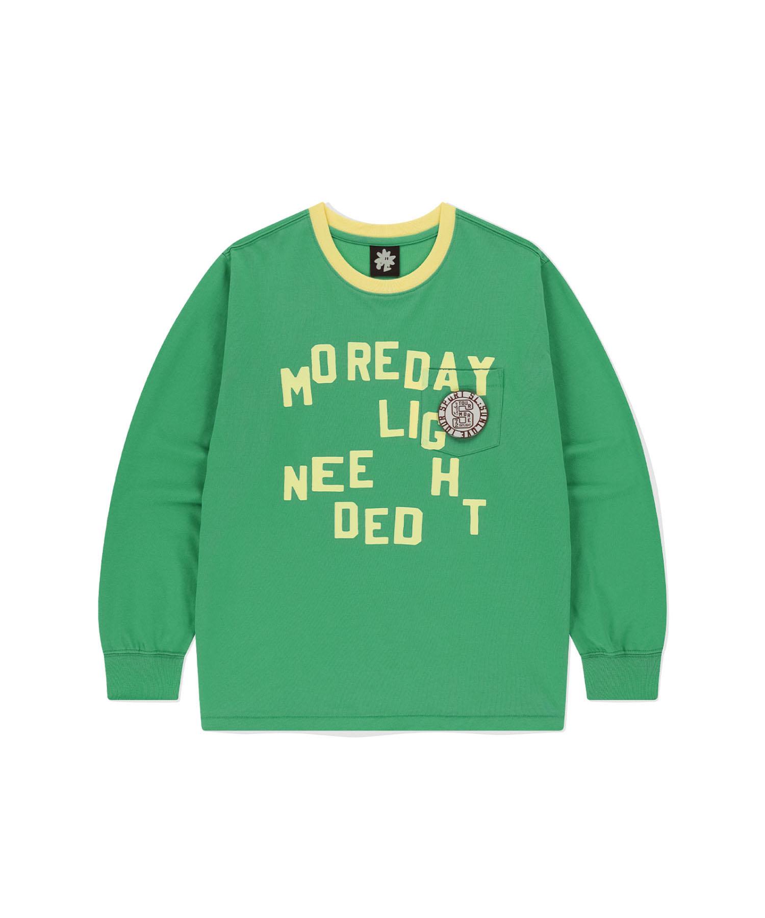 Sun Love Mdln L/S Tee Green L