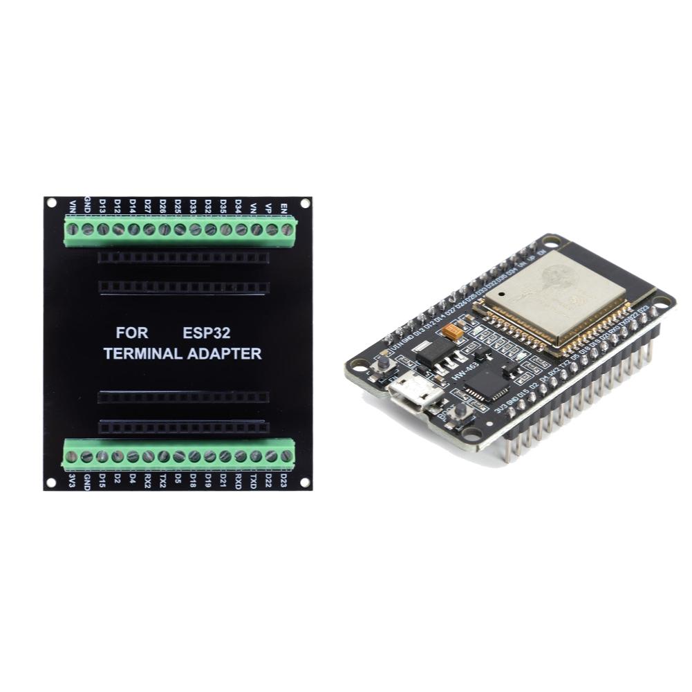 ESP32 Development Board Expansion Board Compatible WiFi Bluetooth Module NodeMCU-32S Lua Ultra-Low Power Expansion Board 30Pin