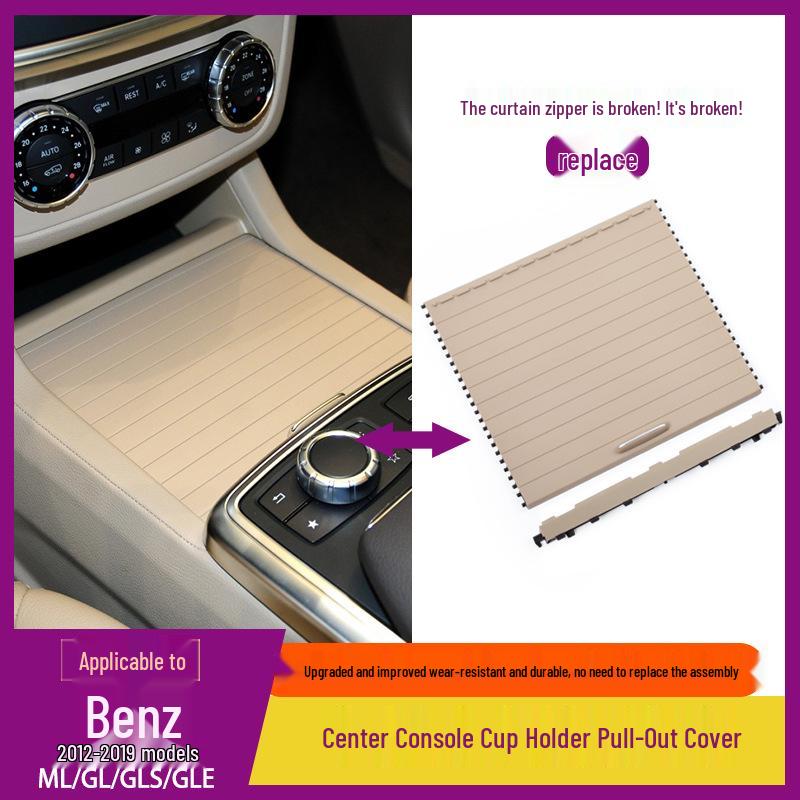 Mercedes-Benz W166 Getränkehalterabdeckung Rollo für ML320, GL, GLS, GLE