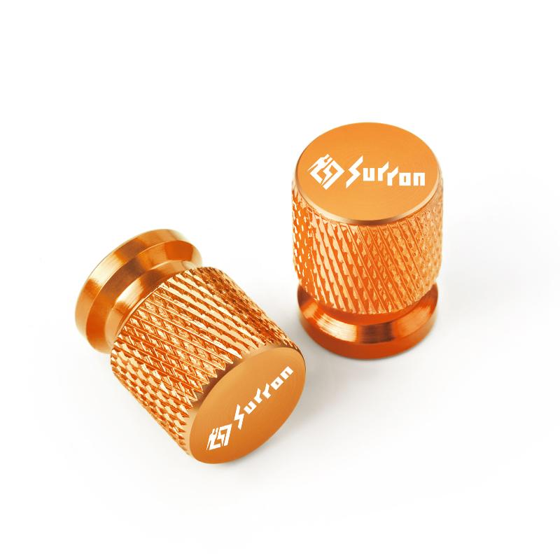 2PCS Tire Valve Caps Tyre Stem Covers Airdust Waterproof For SURRON 48T 52T 54T 58T 64T Motorcycle Accessories
