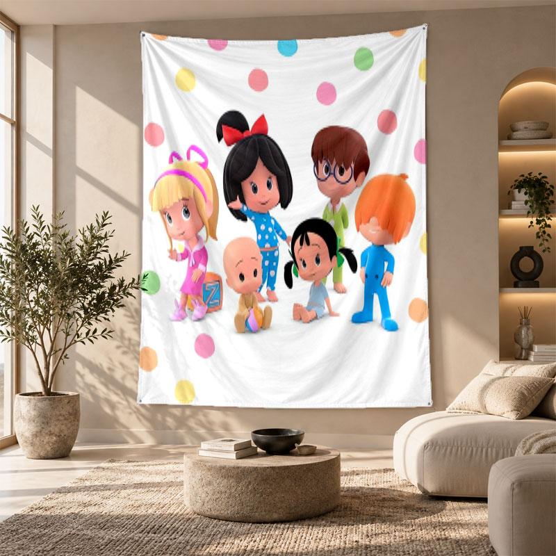 Decorative Tapestry,Cleo & Cuquín Printed Wall Art, Lightweight Wall Hanging For Bedroom Background