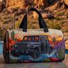 Western Style Small Duffle Bag Gym Travel Unisex Handbag