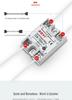 AOYI SSR-DA-H Enhanced Single-Phase Solid State Relay, DC to AC Control