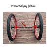 Wheelbarrow Tire with Six-hole Steel Rim
