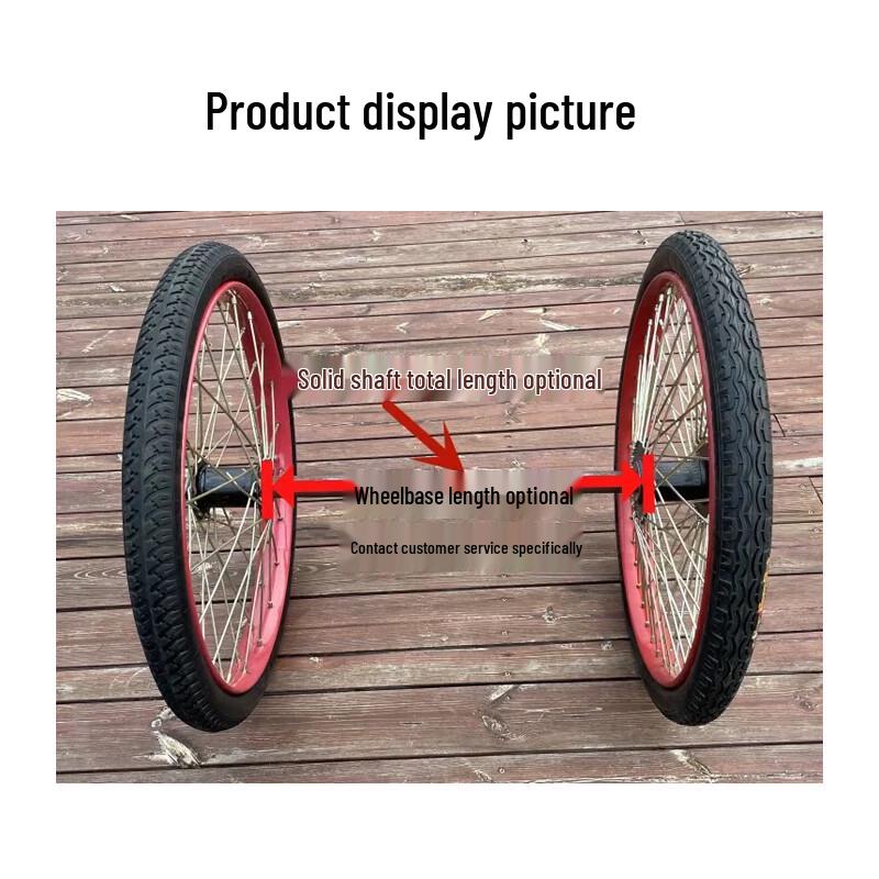 Wheelbarrow Tire with Six-hole Steel Rim