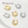 18K Real Gold Plated Crystal Zirconia Earring Hooks Clasps,Shvenzy Earwires,Fasteners For Earrings,DIY Earring Accessories