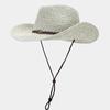 Sommer Upf50+ Breiter Rand Sonnenhut Outdoor Westliche Cowboy Fischerkappe Verstellbar Atmungsaktiv Unisex Für Männer Frauen