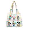 Shoulder bag women's 2025 new versatile leisure student class bag large capacity high sense niche tote bag