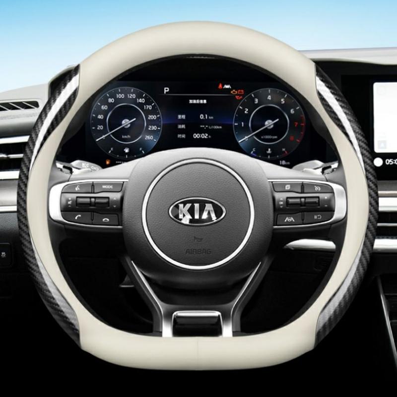 Housse de volant de voiture pour Kia Sportage EV9 Bongo 3 Ceed Stonic Proceed Sorento Niro Soul Carnival Stinger Rio Accessoires