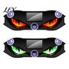 Led Devil Eye Car Decor Solar Eyes Light for Windshield, Window Warning Sign with Three Smart Modes, Auto Interior Night Lights LED Digital