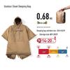 IOSN Outdoor Wearable Camping Sleeping Bag Blanket