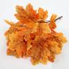 Artificial Red Maple Leaf with Stem Realistic UV Resistant Home Indoor Outdoor