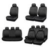 Car for Seat Cushion Universal Fits for SUV Truck Elegant PU Leather Full Set