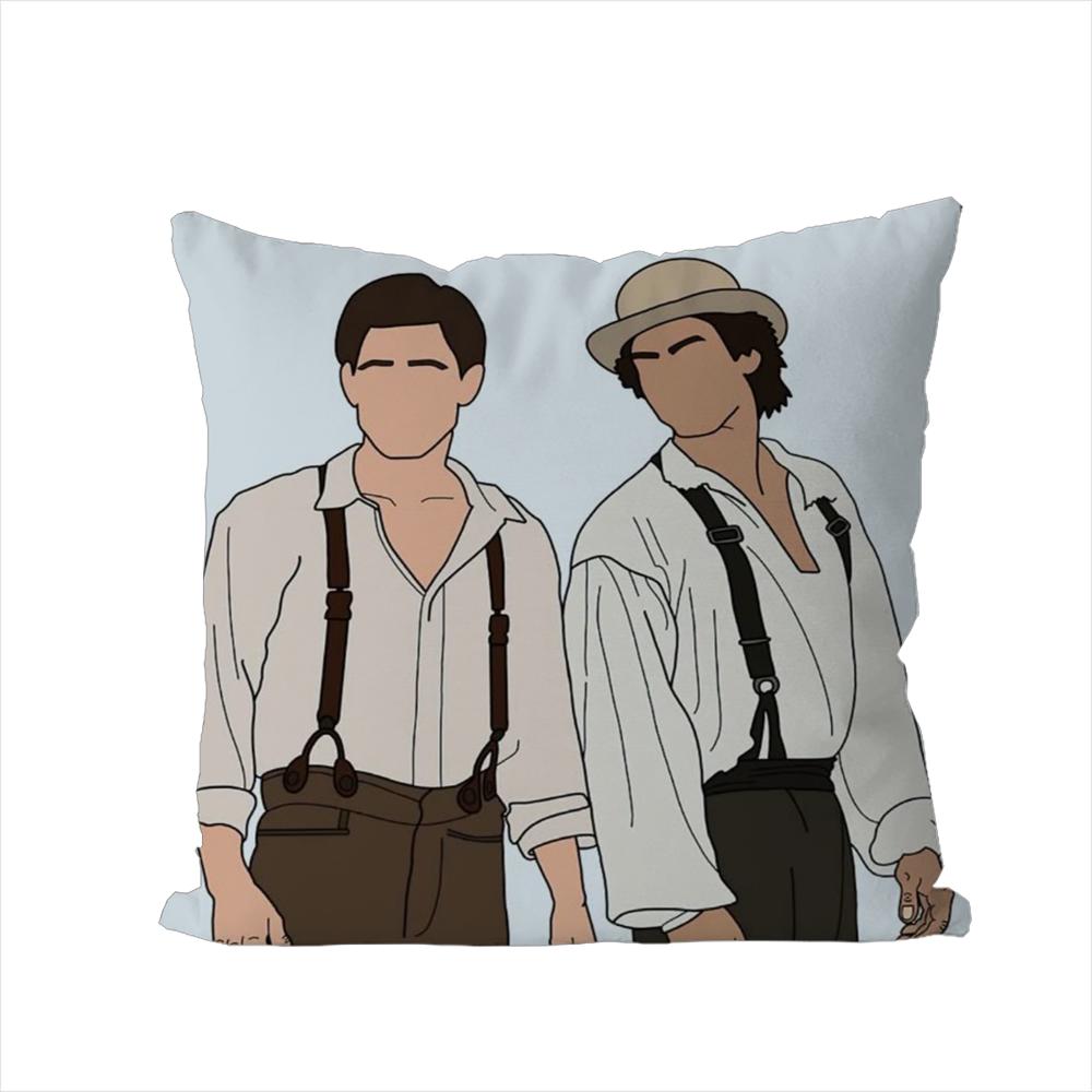 The VVampire Diaries Pillow Case For Car Sofa Decorative Home Doublesided Print Plush Square Throw Pillow Cushion Cover