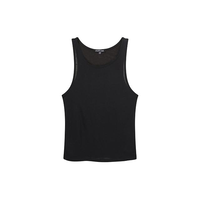 LAP Sleeveless Layered Long Sleeve Set Ar2Ex463