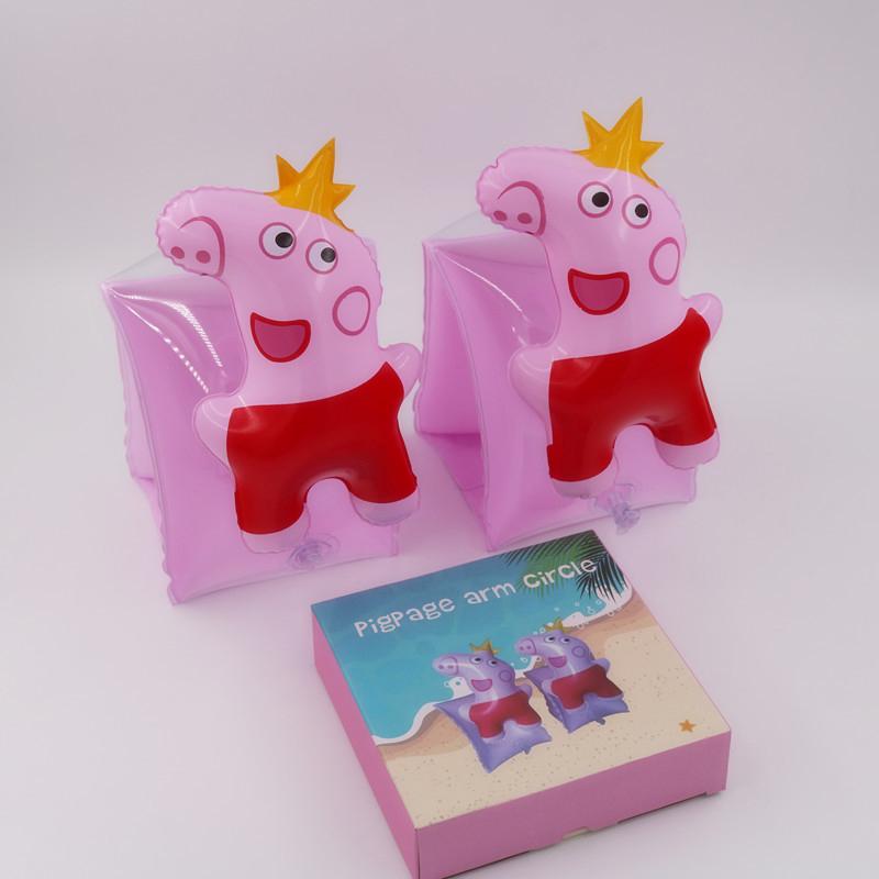 Kids Portable Cute Cartoon Shape Inflatable Swimming Arm Ring Sleeve