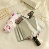 Creative Super Light Automatic Umbrella Retro Orange Rain Dual-Use Female Thick Windproof Fashion Parasol Sunshade Umbrella