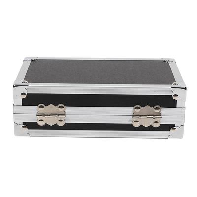 Tragbares Instrument Aluminiumkoffer Kleine Größe Sturzsicher Schmuckkasten Aluminiumlegierung Hartschale Hardwareaufbewahrung Spezialwerkzeugkasten