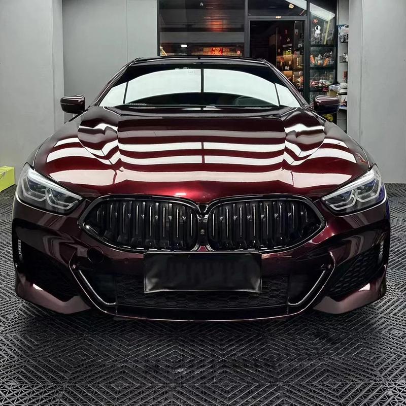 Metal Paint Black Rose PET Wrapping Vinyl Film Automotive Sticker Film Sticker Car Tuning Sticker For the Wrap Decal For Vehicle