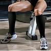 3 Pairs Comfortable and Wear Resistant Compressed Long Socks Leg Health Stockings for Gym Workouts and Extended Travel