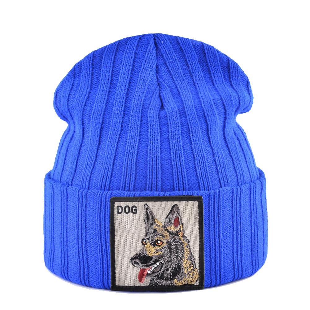 

Женские шапочки Skullies, осенне-зимняя уличная одежда, вязаные шапки, мужская вязаная однотонная шапка Gorras с нашивкой-вышивкой, шапка