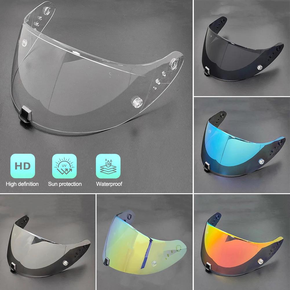 Helmvisier für Scorpion Exo 1400 Carbon R1 & EXO 520 391 Motorradhelm Visier Linse Beschichtet UV-Schutz Visier Gesichtsschutz