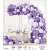 Balloon Chain Arch Opening Birthday Party Decorations Anniversary Package Set Scene Arrangement Premium Atmosphere