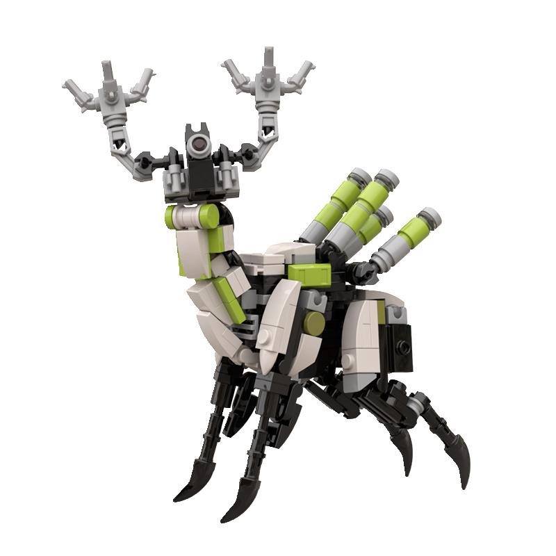 Buildmoc Horizoned Zero Dawned Robot Battle Machine Corruptored Game Action Figures Building Blocks Toys for Children Gifts