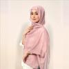 Malaysia Indonesian New Pearl Chain Chiffon Headscarf Shawl Turban Head Wraps