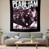 Tapestry Pearl Jam Band Vintage Collage Grunge Eddie Vedder Poster Wall Art for Living Room