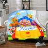 Custom Name Vampirina's Halloween Adventure Blanket for Couch & Bed, Plush Cozy Fuzzy Blanket Super Soft & Warm Blankets for Fall and Winter. 0908124