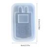 Game Console Quicksand Silicone Mold Rabbit Shaking Cup Mold for Pendant Jewelry Keychain Decoration Making Diy Crafts