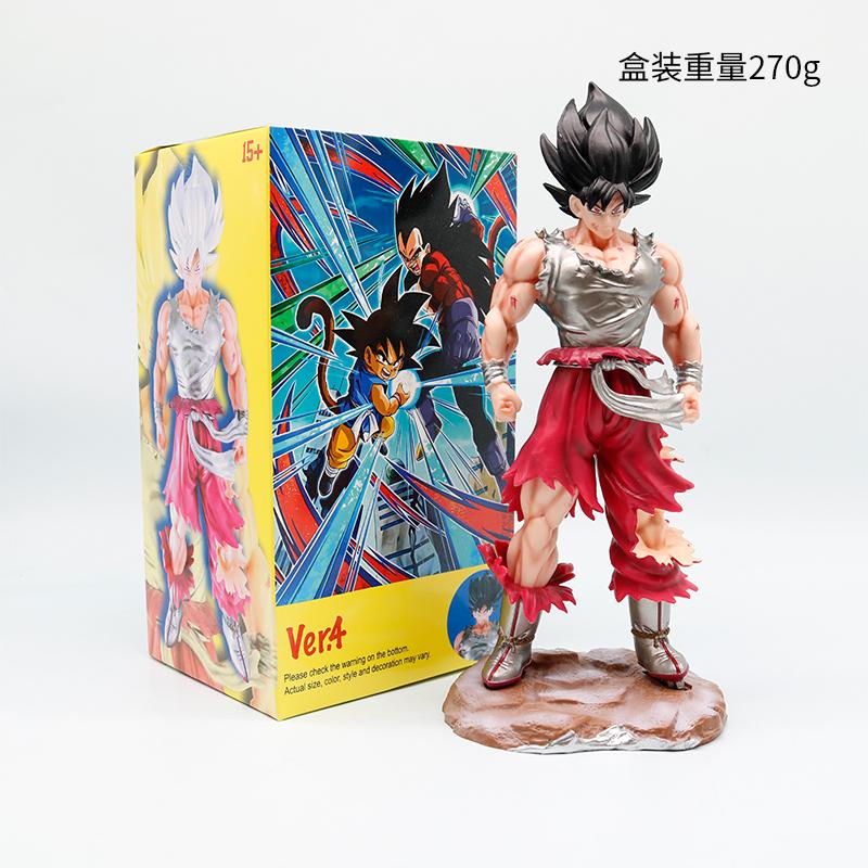 28cm Dragon Ball Z Figure Goku Anime Figures Super Saiyan Goku Gk Statue Gokou PVC Model Toys Doll Collectible Gifts