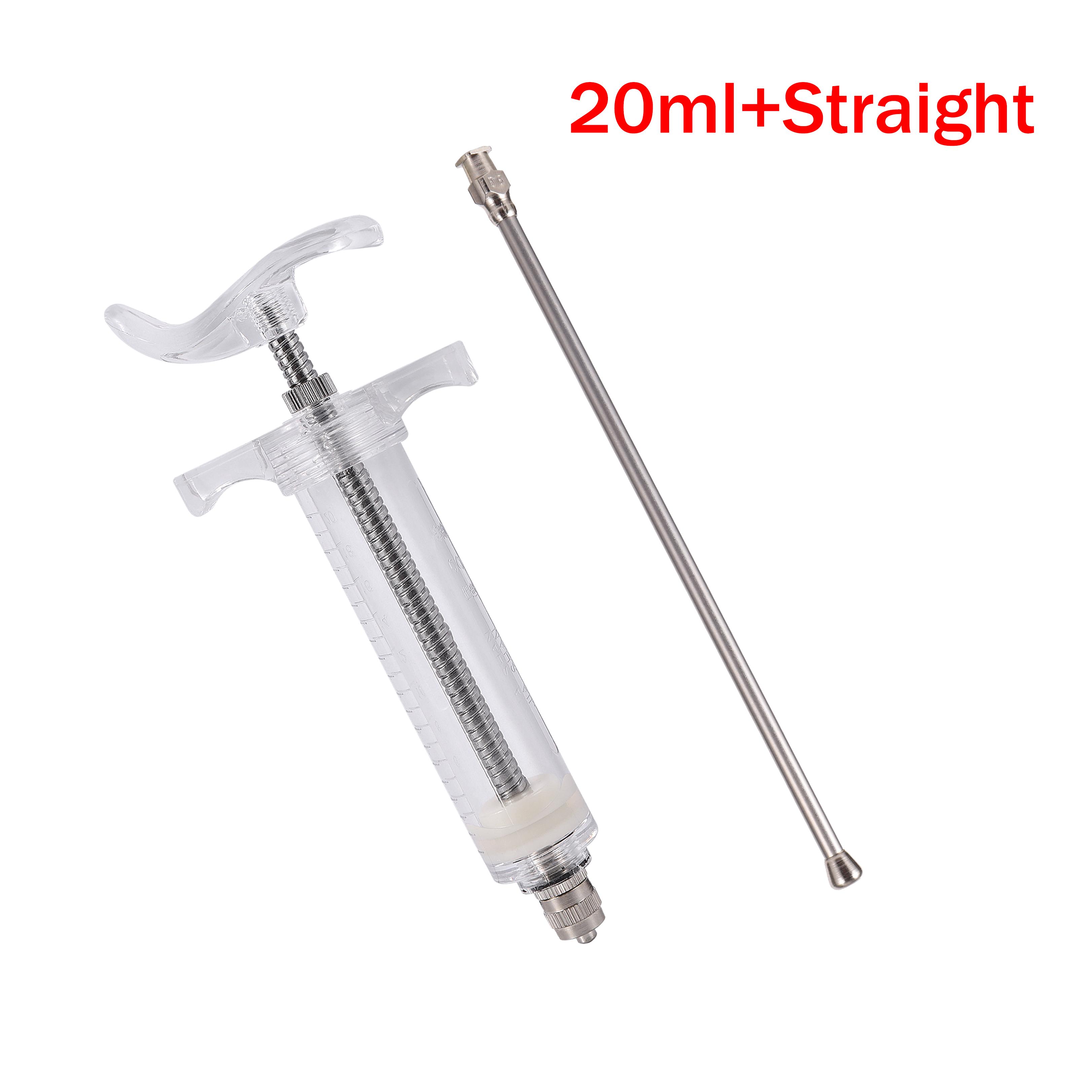 

10ml 20ml/50ml Parrot Feeding Syringe Kit Bird Feeding Syringe with 1 Straight Bend Bird Feeder Accessories Optional
