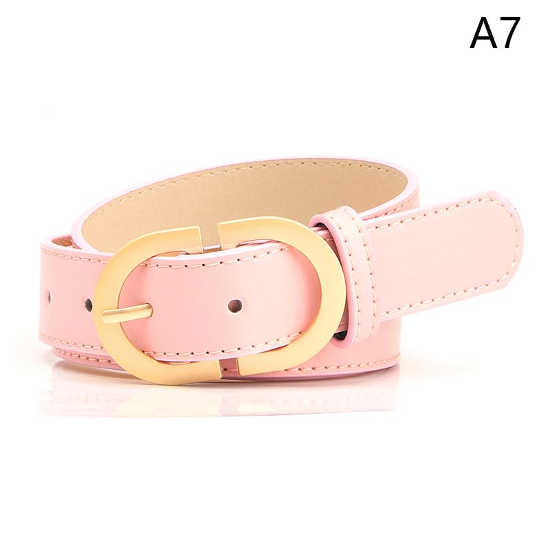 105Cm Female Luxury  Versatile Belt Adjustable Metal Buckle Belt For Women Suit Jeans Clothing Accessories