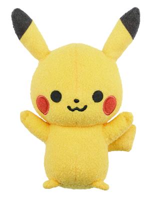 SEGA TOYS Monpoke First Fluffy Plush Toy Pikachu