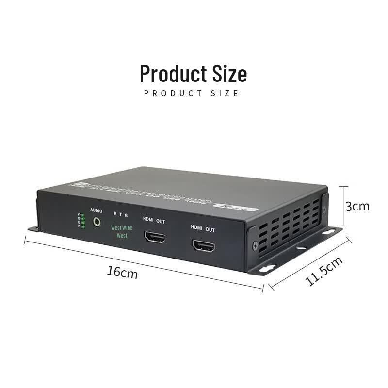 Yeren HDMI Fiber Optic Extender YR-H001