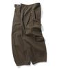 DECET Barrel Wide Leg Pants Dcpt071Brown