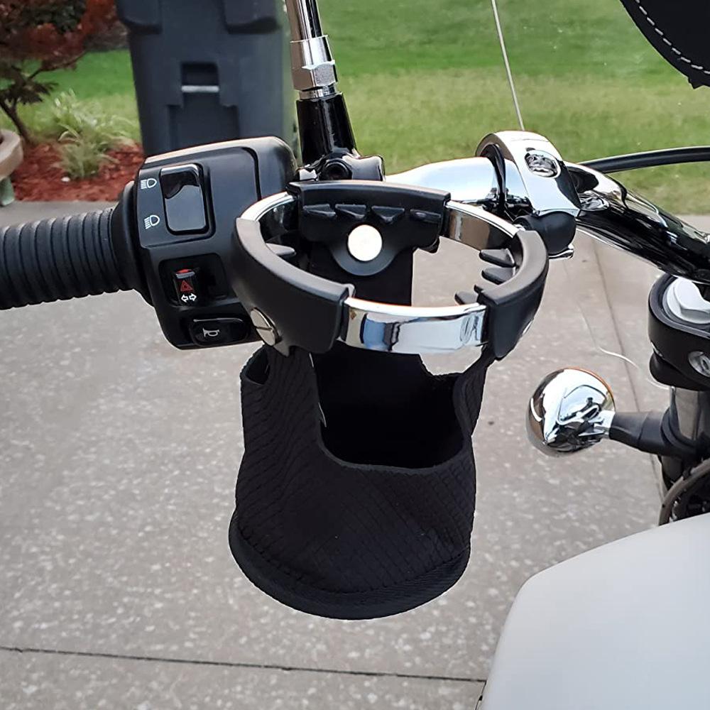 1x ATV Bike Kayak Canoe Handlebar Motorcycle Cup Holder Mount Drink Water Bottle