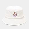 Hat female summer cute cartoon unicorn bucket hat male student letter embroidery basin hat tide visor