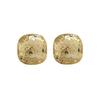 Exaggerated Square Stud Earrings: Elegant S925 Silver Needle, European & American Style