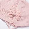Cute Bowknot Baby Fisherman Hat Adjustable Bucket Cap New Princess Hat  Spring Summer