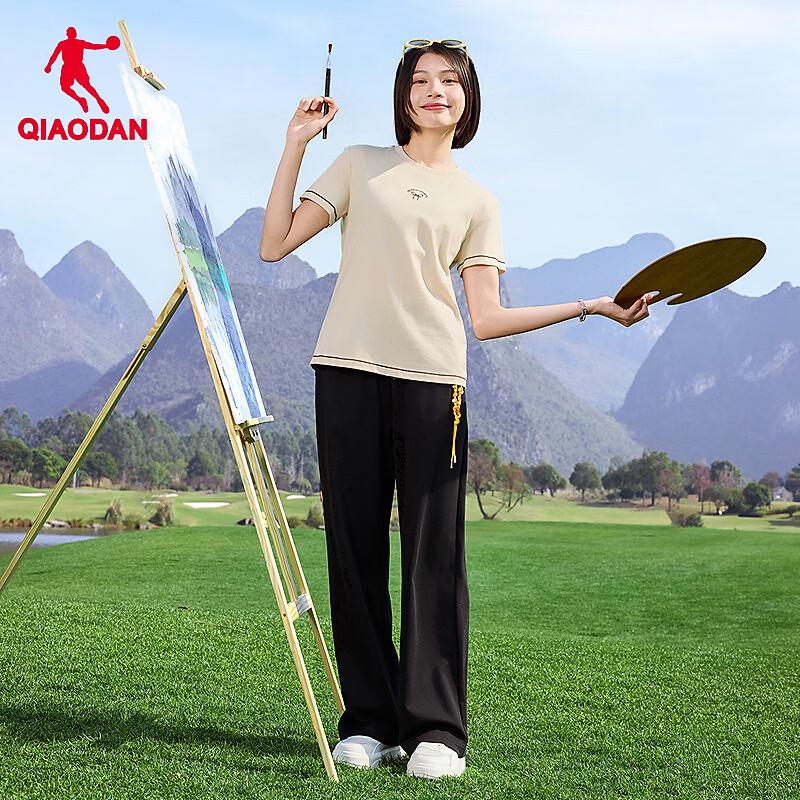Qiaodan Women's Loose Fit Short Sleeve T-Shirt