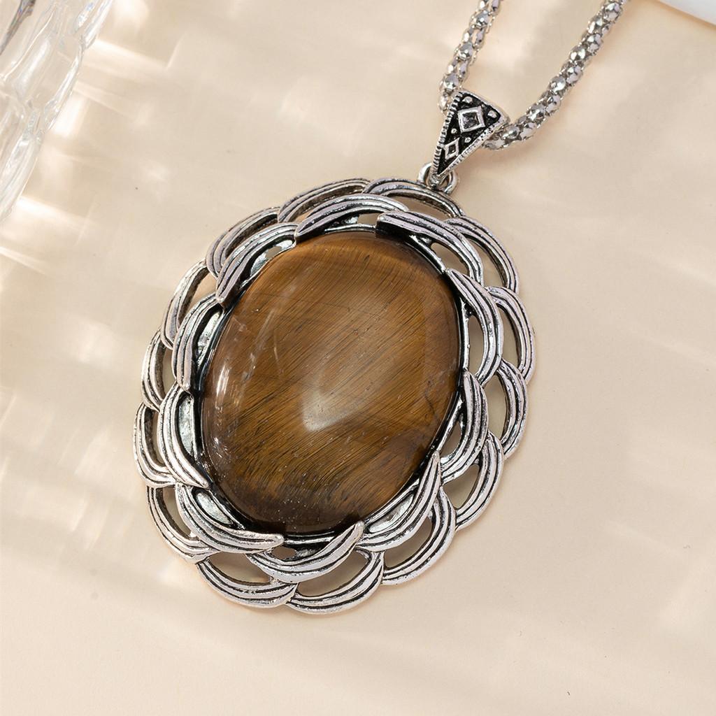 No Ip Item Alloy Hollow Pendant Necklace For Diy Jewelry Making Craft