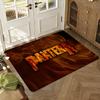 Pantera Band Style Rock Floor Mat Soft Thickened Absorbent Non-Slip Bedroom Living Room Door Mat Home Decor Flannel Rugs