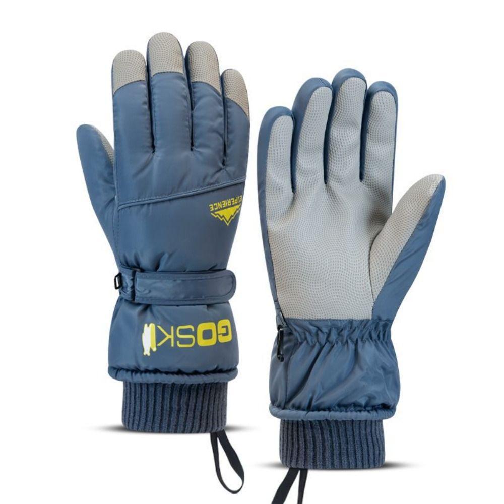 Windproof Winter Warm Gloves Waterproof Cycling Warm Cotton Gloves New Outdoor Ski Gloves